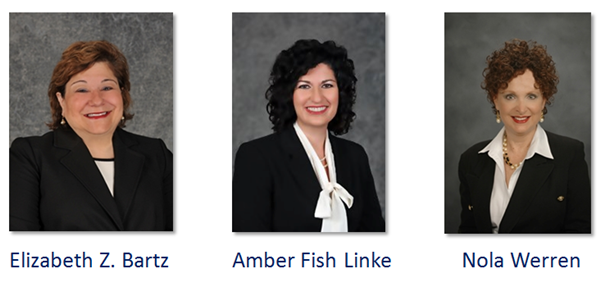 Elizabeth Bartz, Amber Fish Linke, and Nola Werren