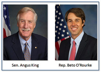Sen. King and Rep. O'Rourke