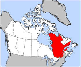 Quebec-map