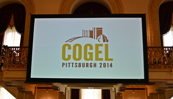 COGEL 2014 sign