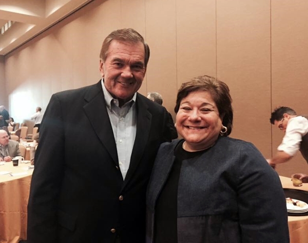While in Scottsdale, Arizona attending the SGAC LPC Conference in November 2014, Elizabeth Z. Bartz, State and Federal Communications, Inc. president and CEO, had the distinct honor of conversing with current client, Tom Ridge, Ridge Policy Group.