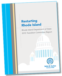 Restarting Rhode Island report