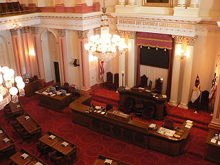 California Senate chamber