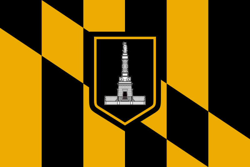 Baltimore, Maryland flag