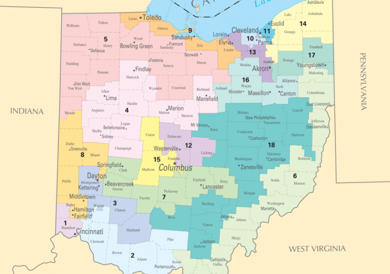 Federal Judges Rule Ohio Congressional Map Unconstitutional