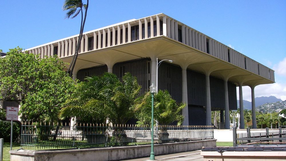 Hawaii Special Session Adjourns