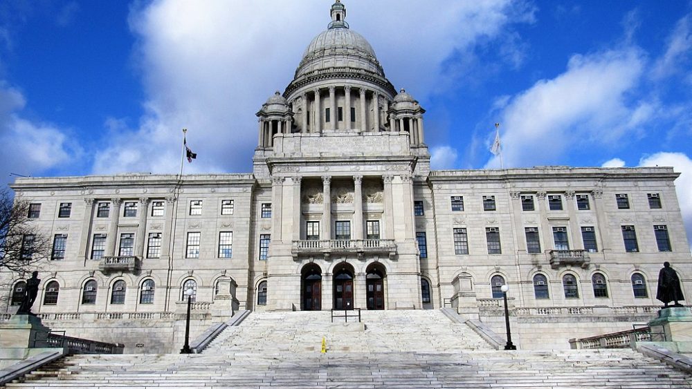Rhode Island Governor Sworn In