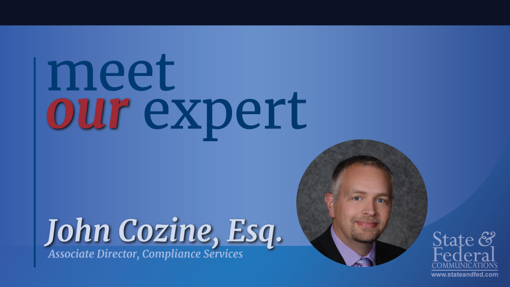 Meet our Expert – John Cozine, esq.