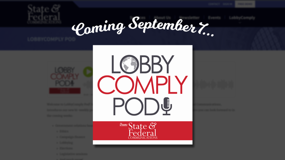 Introducing LobbyComply Pod! | September 2022 Compliance Now