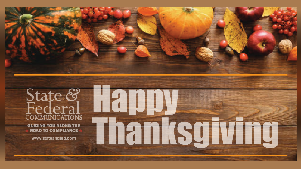 Being Thankful Every Day of The Year! | November 2022 Compliance Now